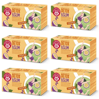Teekanne-Detox&Slim+Passionfruit-KräUter Mit GrüNem Tee&Maracuja-6X20 Teebeutel
