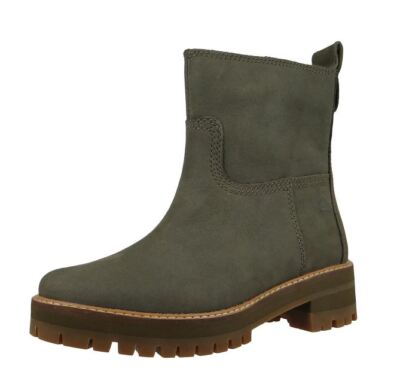 Timberland women's shoes boots Courmayeur Valley WP boots leather olive green 37.5