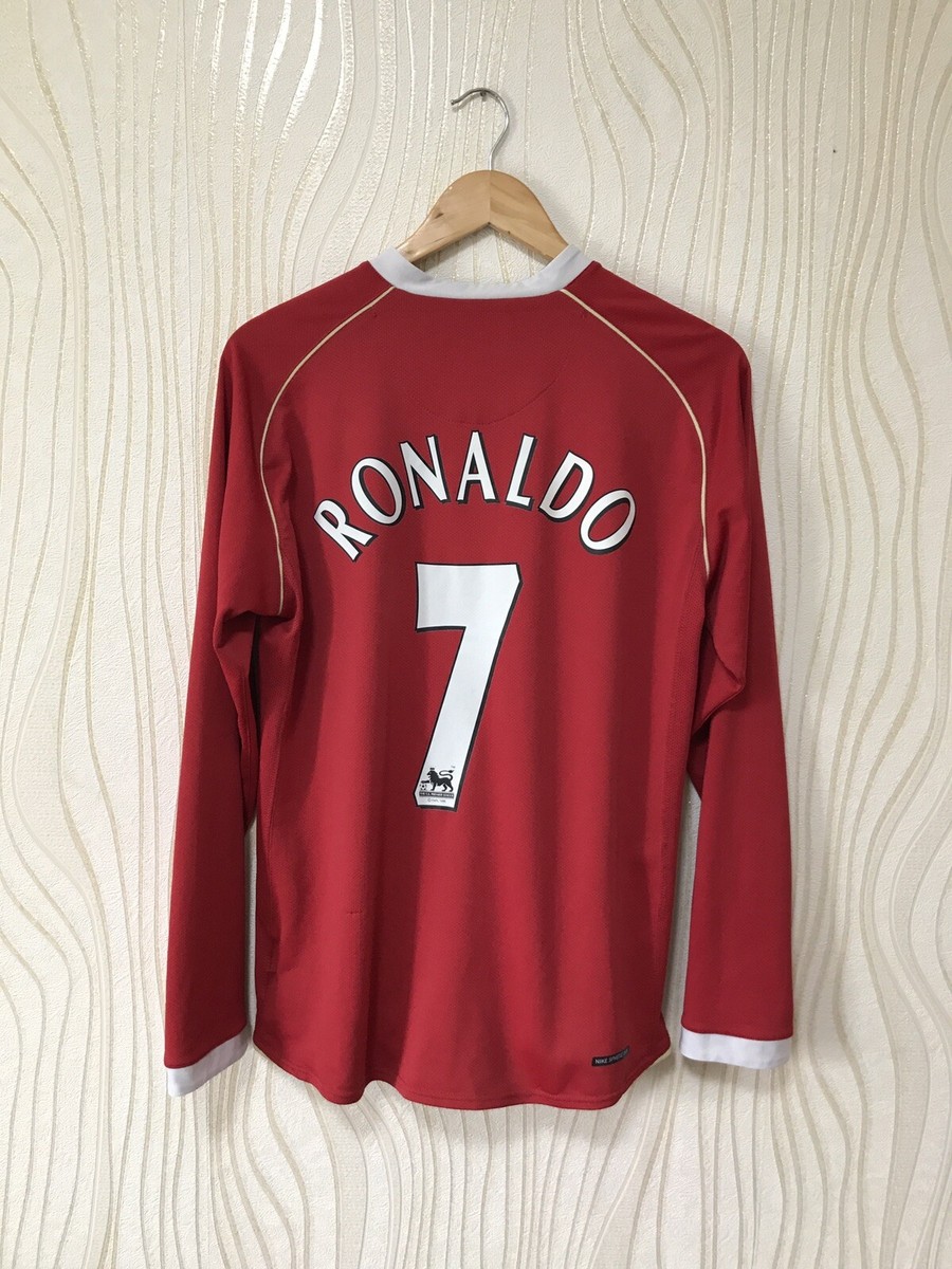 MANCHESTER UNITED 2006 2007 HOME FOOTBALL SHIRT JERSEY NIKE