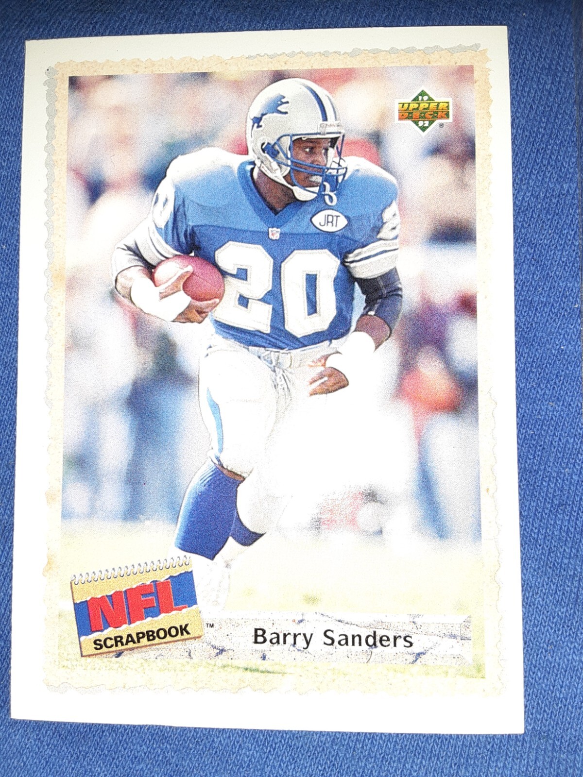 Barry Sanders #511 Football Cards 1992 Upper Deck trading card — raw and PSA graded price guide