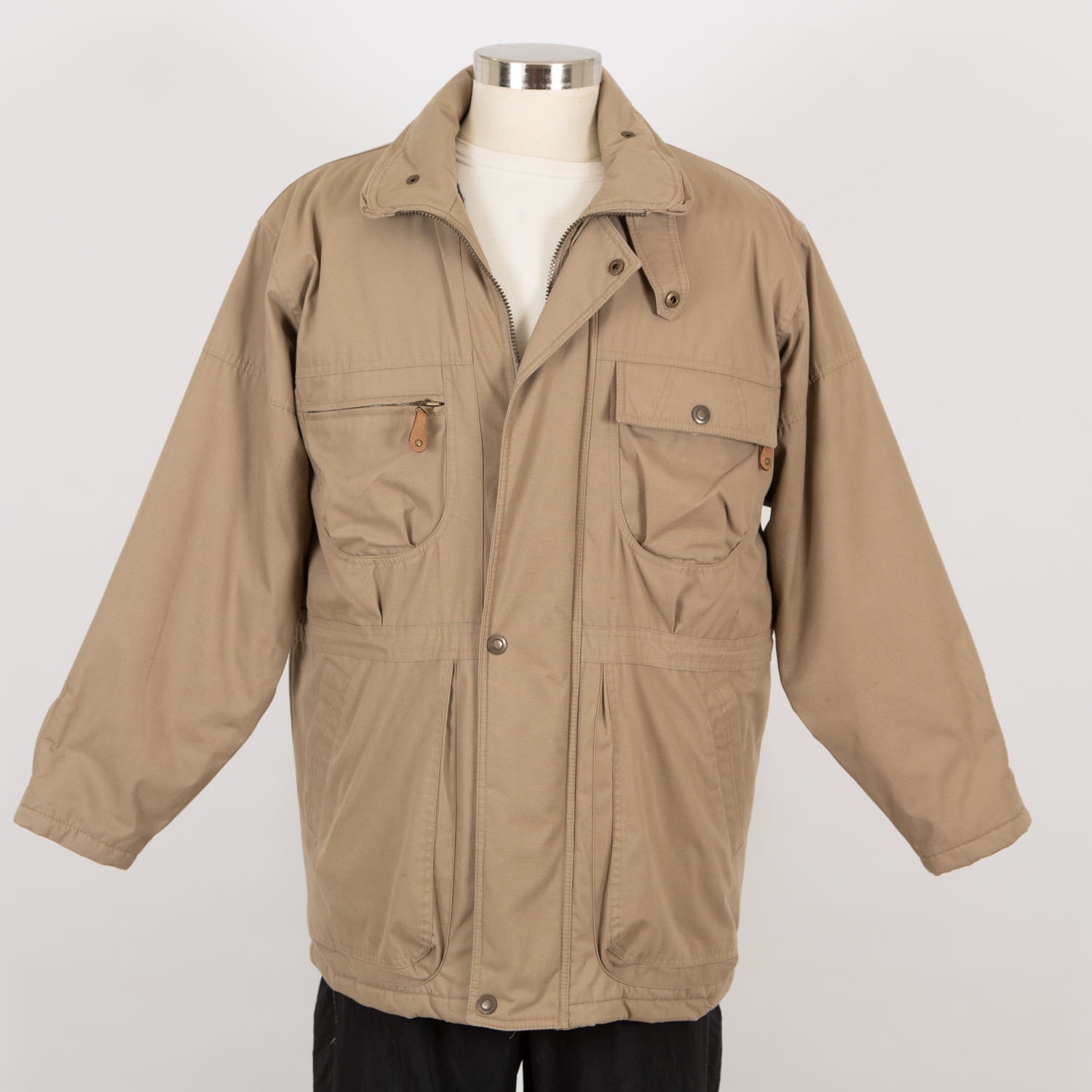 Giacca parka uomo invernale vintage cappuccio medio rimovibile Savile Fila