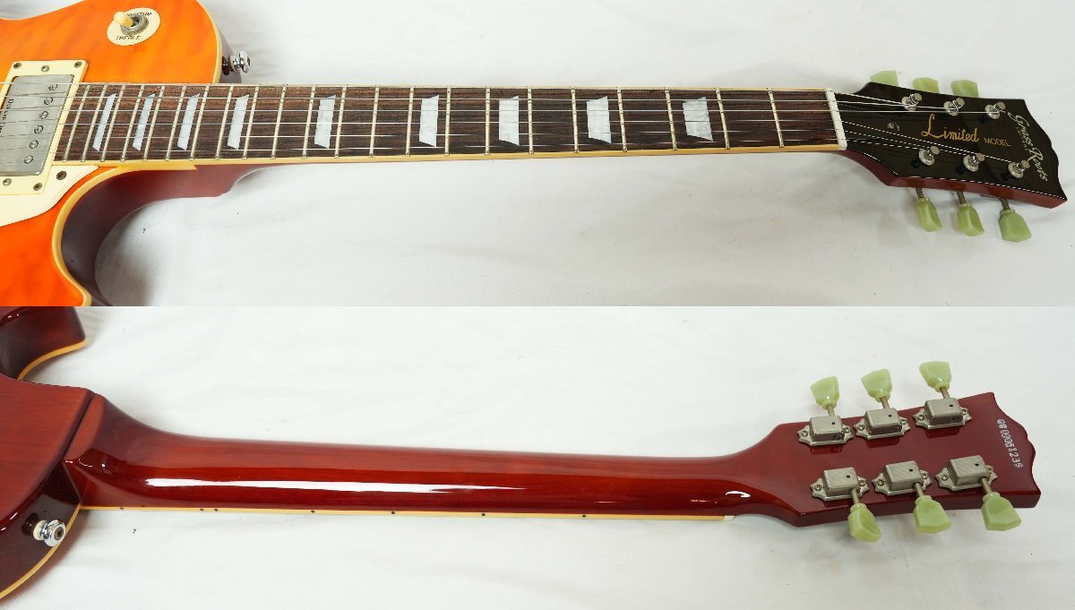 Grass Roots by ESP Electric Guitars G-LP-50S QM VLD Les Paul Grass Roots by ESP Electric Guitars G-LP-50S QM VLD Les Paul