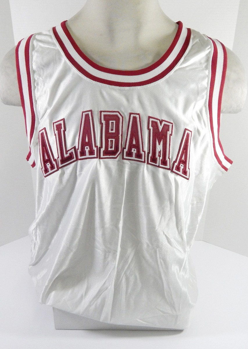 2000s Alabama Crimson Tide Bama Game Issued White Jersey 50 2000s Alabama Crimson Tide Bama Game Issued White Jersey 50