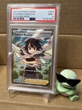 Pokemon Card - Zinnia's Resolve Evolving Skies 203/203 Ultra Rare Full Art PSA 9