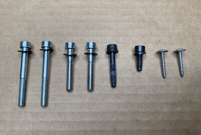 Maserati GranTurismo 2008-2014 M145 Front Door Panel Bolt Screw Set x8 OEM
