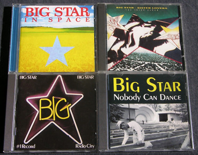 Big Star 4 CD Sammlung In space Sister lovers Nobody can dance Radio City #1Rec.