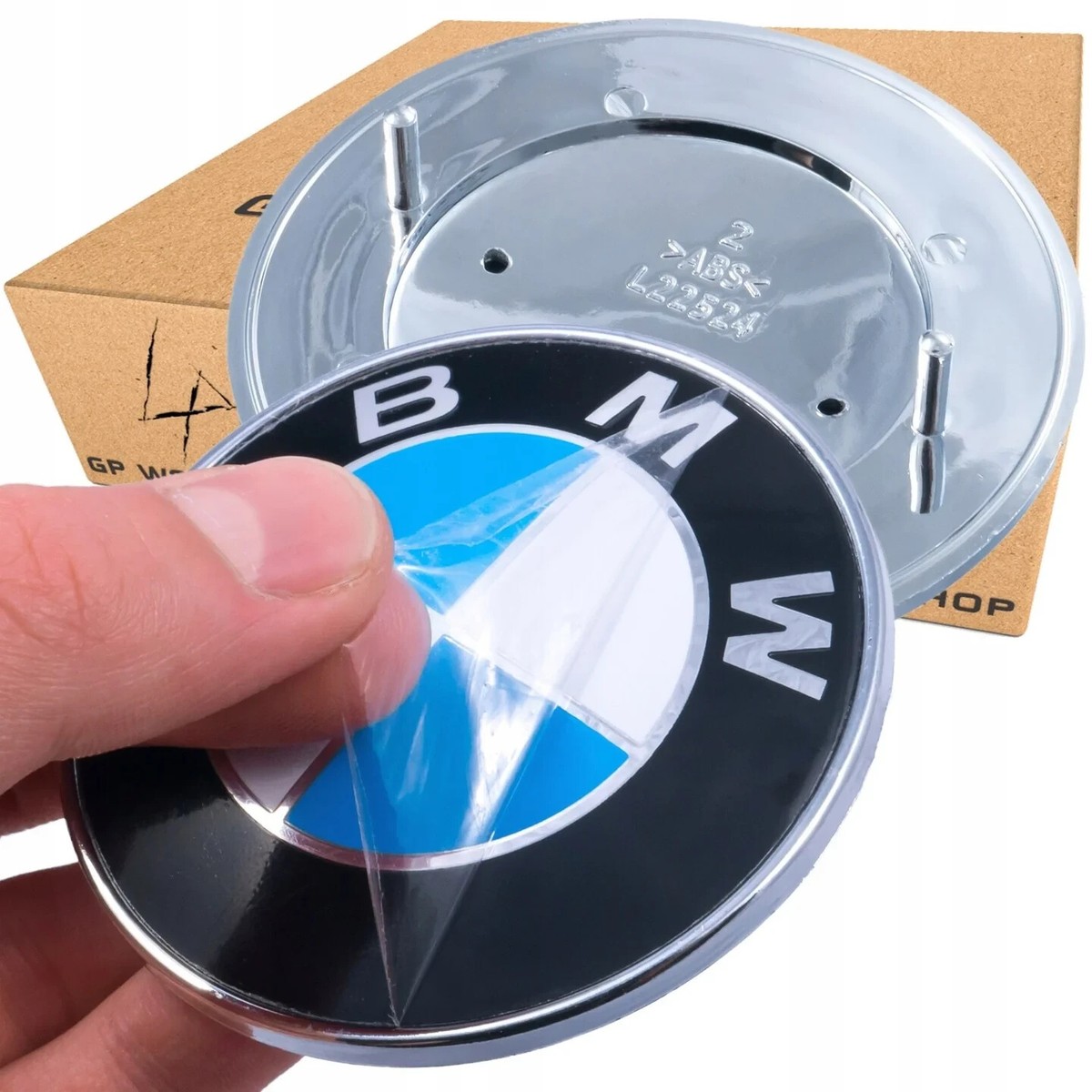 BMW Z3 Side Grill Fender Emblem 78 mm Logo Badge Roundel