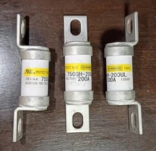 Set of 20 pcs 750GH-200UL HINODE Fuse New