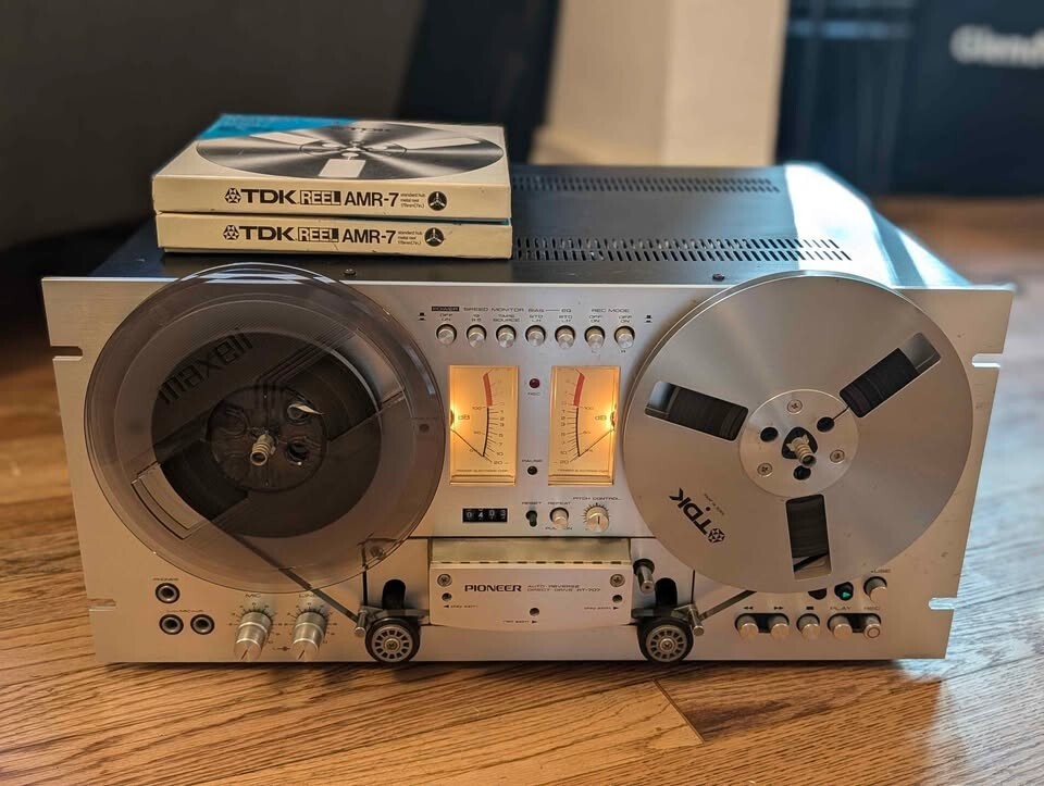 Pioneer 1977 RT-707 Direct Driver Auto Reverse Reel to Reel Tape