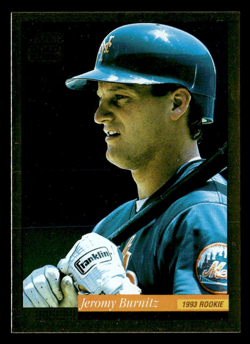 Jeromy Burnitz 1994 Score  Card #570 New York Mets