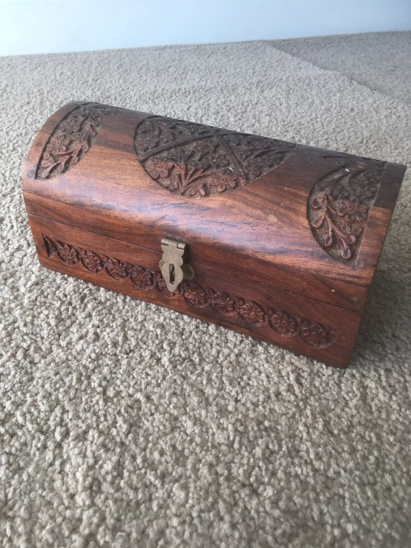Wooden Trinket Box Decorative Accessories Gumtree Australia Gold Wooden Trinket Box