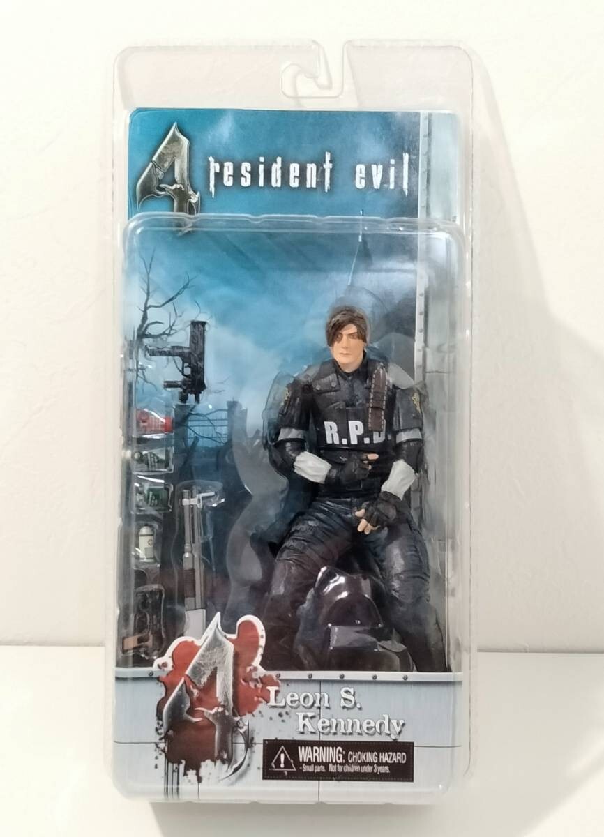 未開封 NECA バイオハザード4 シリーズ1 レオン・S・ケネディ 未開封 NECA ネカ バイオハザード4 レオン・S・ケネディ RPD制服ver