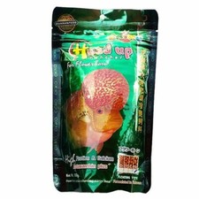 Okiko Cichlid Flowerhorn Fish Food Calcium Head Faster Aquarium XL Pellets 100g