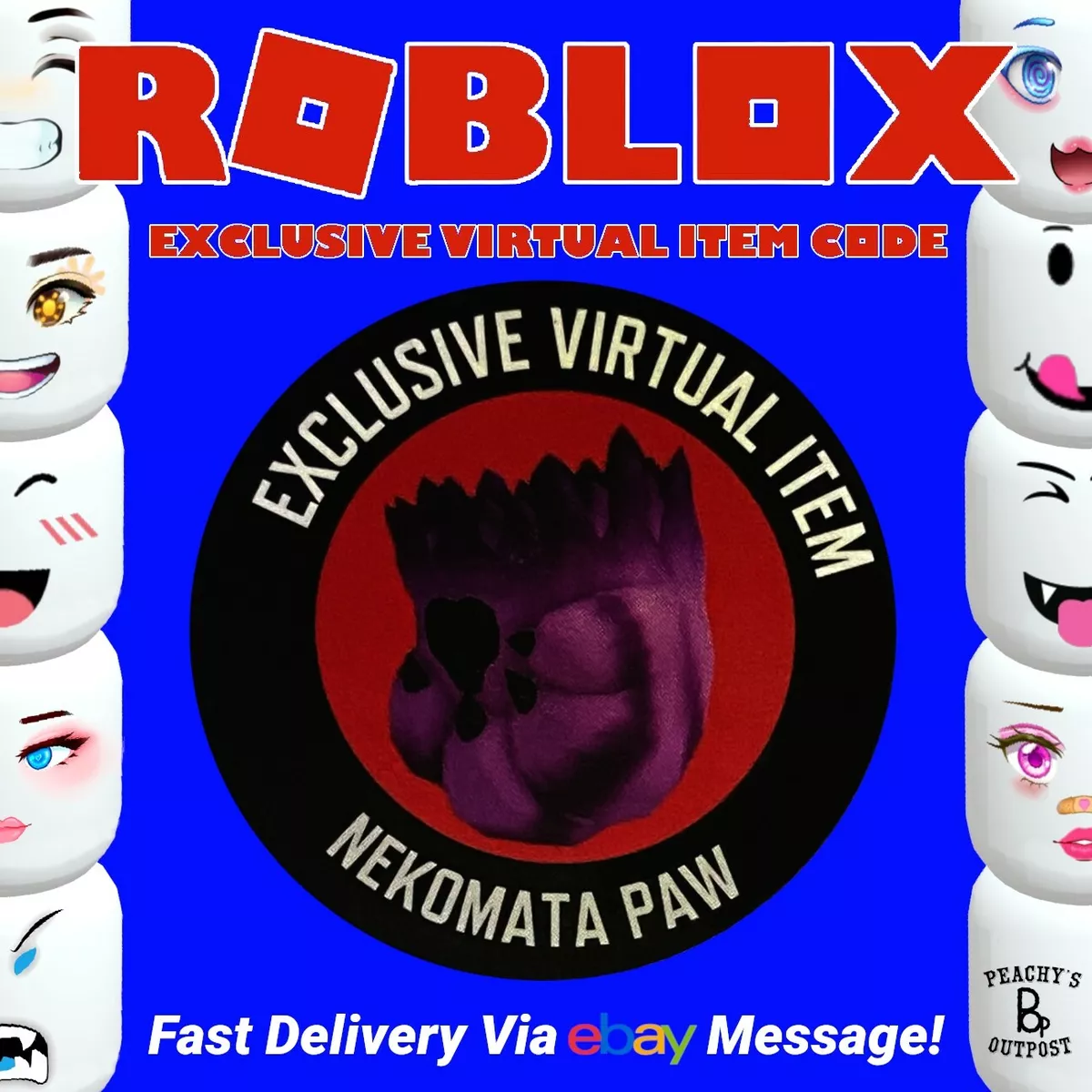 Roblox Series 12: 3 Virtual Items - Codes ONLY! FREE ship in message! All  3-!