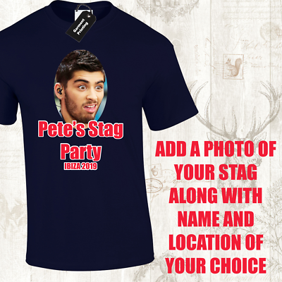 STAG DO T SHIRTS PHOTO PRINTED FUNNY 