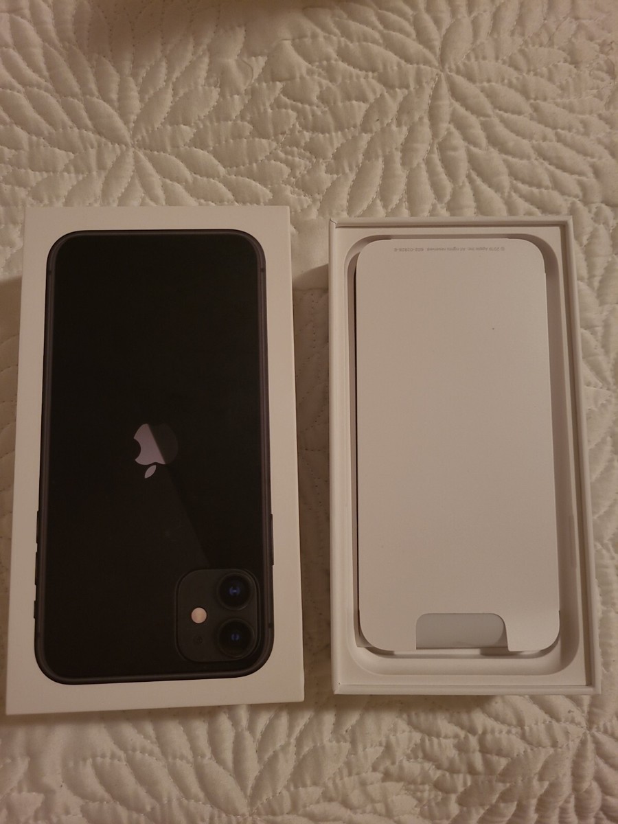 Apple iPhone 11 RETAIL BOX - 256GB / Black - NO DEVICE Apple iPhone 11 RETAIL BOX - 256GB / Black - NO DEVICE