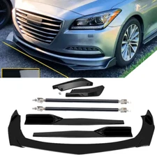 For Hyundai Genesis Front Rear Bumper Lip Spoiler Splitter Body Kit Side Skirt