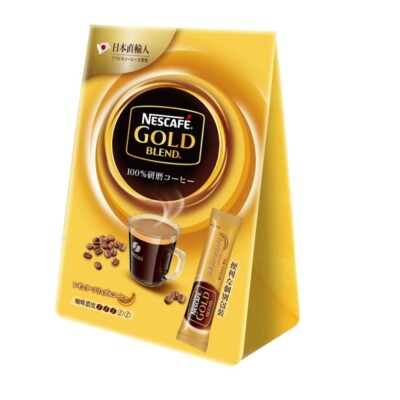 NESCAFE] Gold Blend Instant Coffee Stick 2g x 20/ Pack 雀巢
