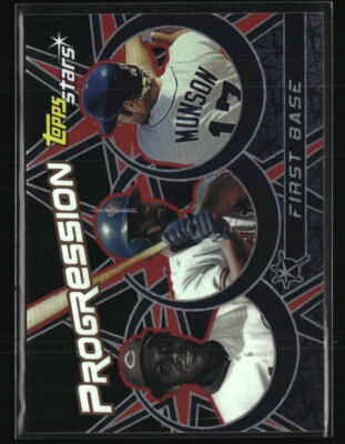 Tony Perez/Carlos Delgado/Eric Munson 2001 Topps Stars #P3 Baseball Card