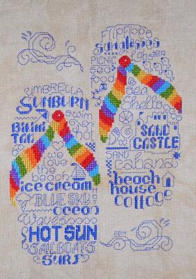 LET'S GO TO THE BEACH CHART BY URSULA MICHAEL