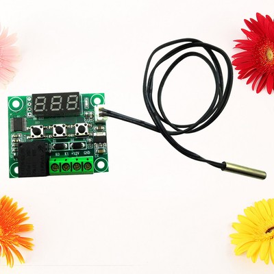  Programmierbarer 12-V-Thermostat, intelligenter digitaler Thermostat, Kühl- und