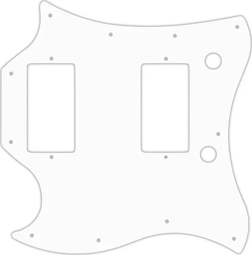WD Custom Pickguard For Left Hand Gibson 2017-Present Modern SG Standard #02 ...