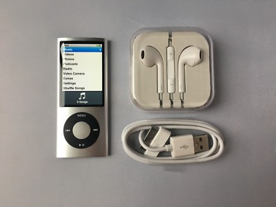 Apple iPod nano 5th Generation Silver (8GB) mint 885909304820| eBay