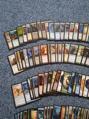 MAGIC THE GATHERING MTG 200 OR SO CARDS, OLD/NEW MIX FOILS RARES PLAYABLES USED - Imagen 4 de 6