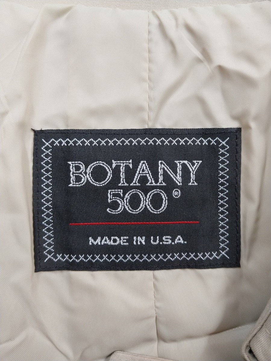 BOTANY 500 USA製 80年代 ステンカラーコート BOTANY 500 USA製 80年代 ステンカラーコート