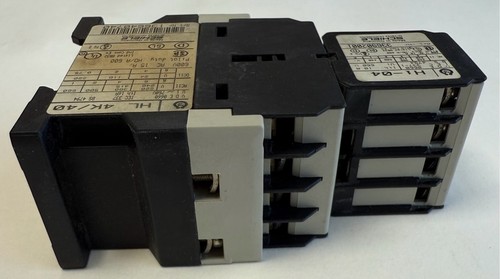 Schiele Hilfsschütz + Hilfsschalter / 230V 50/60Hz / Hi-04 / HL4K-40 / HL 4K/40 - Bild 5 von 9