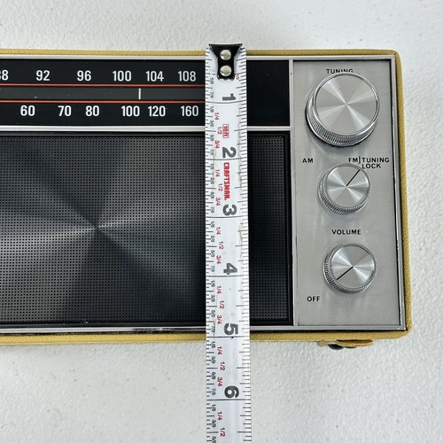 Vintage Singer HE5090 Vintage AM/FM Solid State Radio - Portable Retro w/ Box - Picture 12 of 20