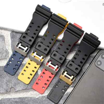 Strap for Casio G-Shock GA-100/110/120/150/200/300/400/700 GD-100/110/120