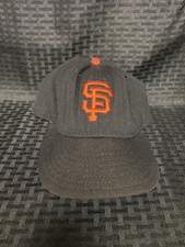 Vintage San Francisco Giants New Era 5950 Baseball Hat Size 7 Made In USA