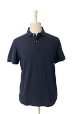 Cremieux 38 Collection Men s Navy Polo Soho Fit Short Sleeve Shirt Size M NWOT