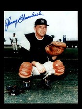 Johnny Blanchard Hand Signed 8x10 Photo Autographed New York Yankees