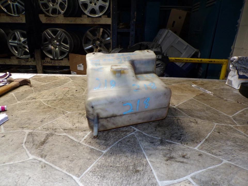 ☼1995-2000 CHEVY TAHOE 2000 GMC YUKON DENALI BOTELLA DE DEPÓSITO DE RECUPERACIÓN DE REFRIGERANTE Foto 2 de 4