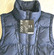 NEW UNDER ARMOUR, MEN'S LARGE, COLDGEAR STORM??INFRARED DOWN??VEST, MSRP $200.00