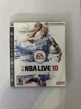 NBA Live 10 (Sony PlayStation 3, 2009) PS3 Game Tested Basketball Retro