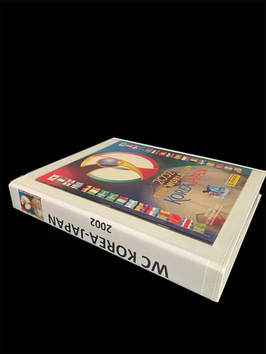 WC KOREA JAPAN 2002 PANINI ALBUM VUOTO + SET COMPLETO sistemato Fogli Masterphil