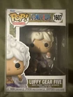 Funko Pop! One Piece Luffy Gear Five #1607 W/Protector - Pls See Pics!