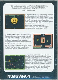 Pumpkin Trilogy from Homebrew, Inc - NIS Cartridge for Original Intellivision