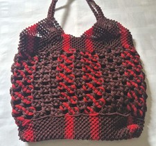Handmade Crochet tote Bag , Eco-Friendly.