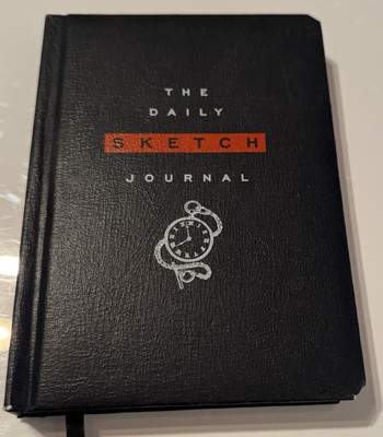 Hardcover Book, The Daily Sketch Journal, Good Condition 