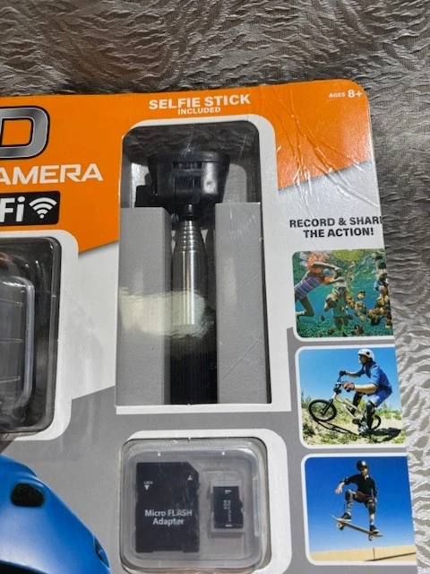 Explore One HD Action Camera with Wi-Fi and Accessories Bundle - New - Image 3 of 4