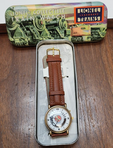 Vintage Lionel Train Watch New In Box Legendary Trains-untested* 