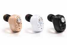 Pair Of Digital Mini ITE Rechargeable Hearing Aid Sound Amplifier In Ear UK NEW