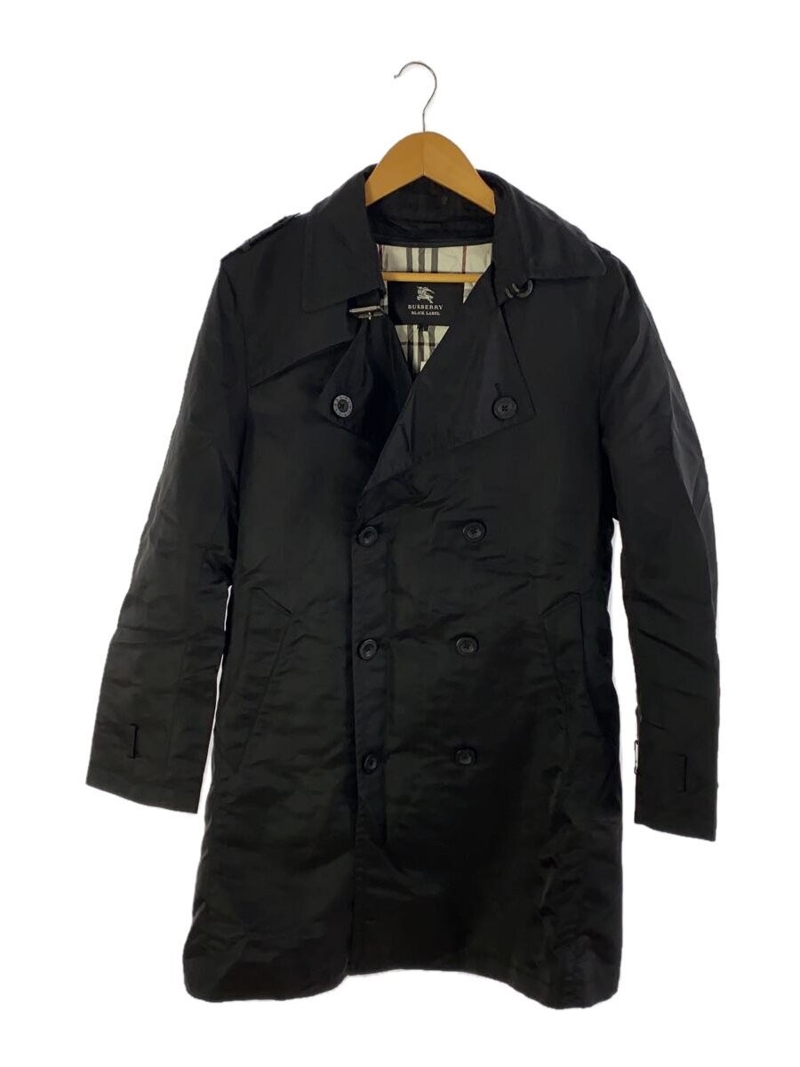 Burberry Black Label Nylon Trench Coat for Men Size L