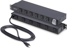 12-Outlet 1U PDU Right-Angle 120V Server Power