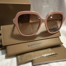 Burberry Womens Oversized Square Pink Brown P...