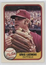 1981 Fleer Greg Luzinski #10 0ry1